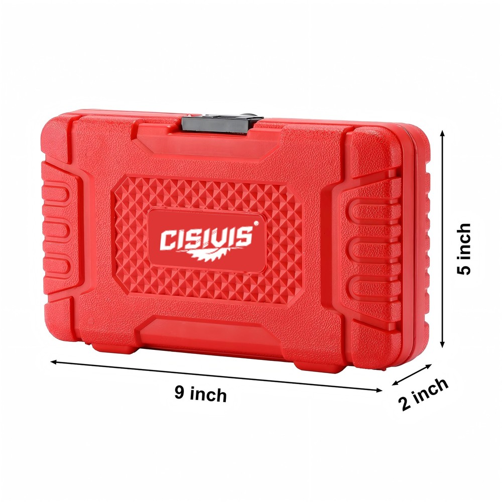 25PCS Torx Bit Socket and External Socket Set T8- T60 & 12 Female E-Torx Sockets