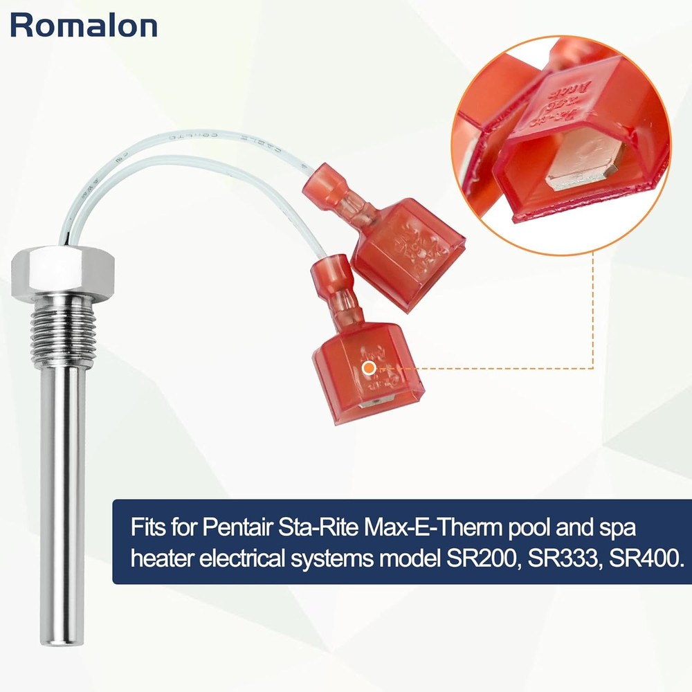 Romalon 42002-0024S Stack Flue Sensor Temperature Replacement...