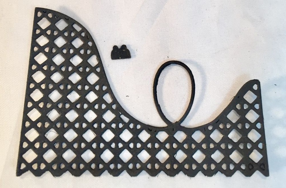 Roller Coaster Die Cuts * Loop Coaster * Eight Sets * Black or White Cardstock