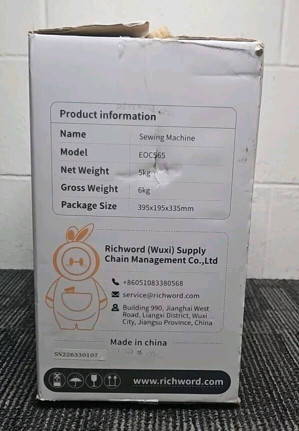 Poolin EOC565 Beginners Sewing Machine