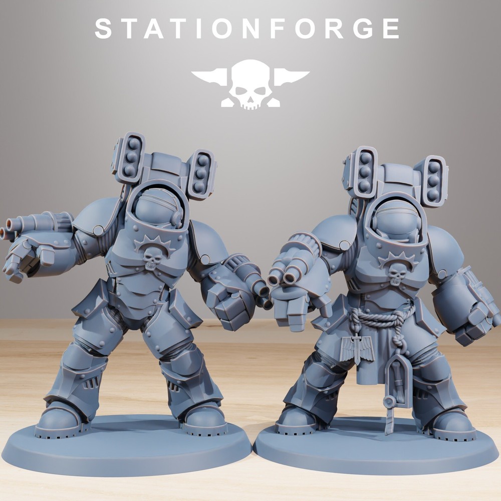 Socratis Support Vanguard Marines x6, Space Division, Stationforge