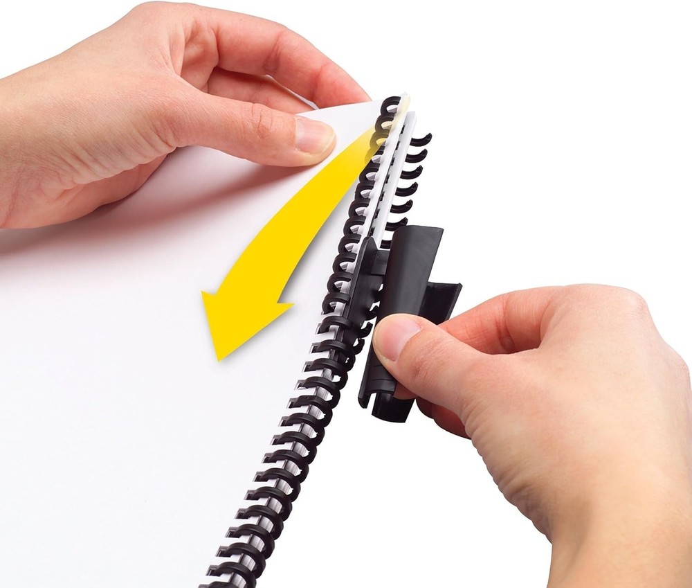 Binding System, Manual, Desktop Binding Punch, 6 Sheet Punch Capacity, ProCli...