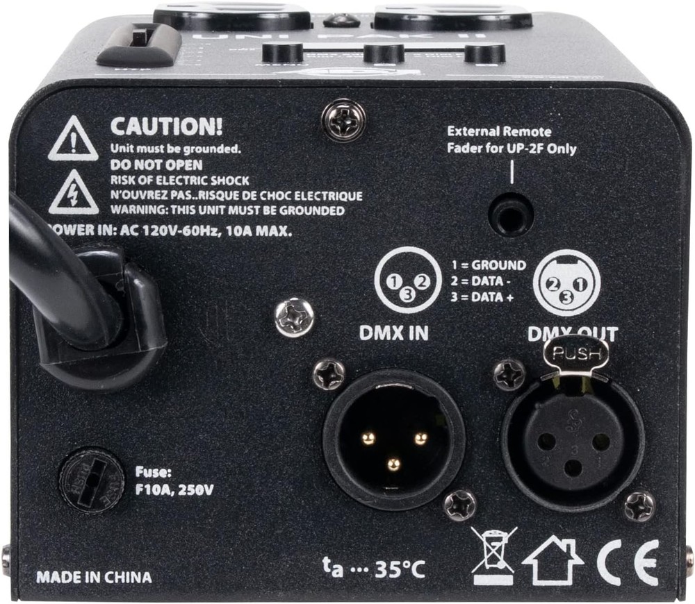 Elation Professional Uni Pak II Single Channel Dimmer Pack black
