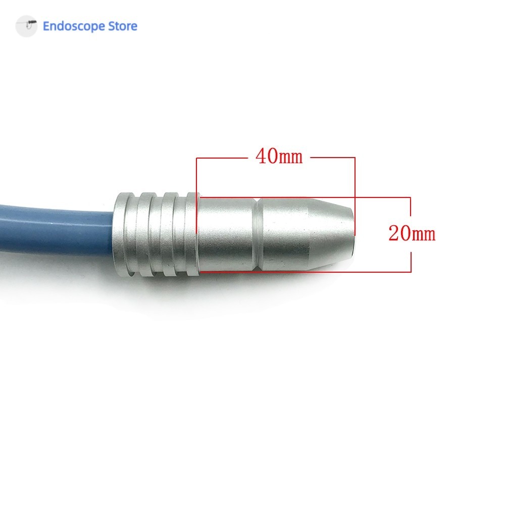 Medical Endoscope Microscope Microscopy Light Source Fiber Cable 6mm