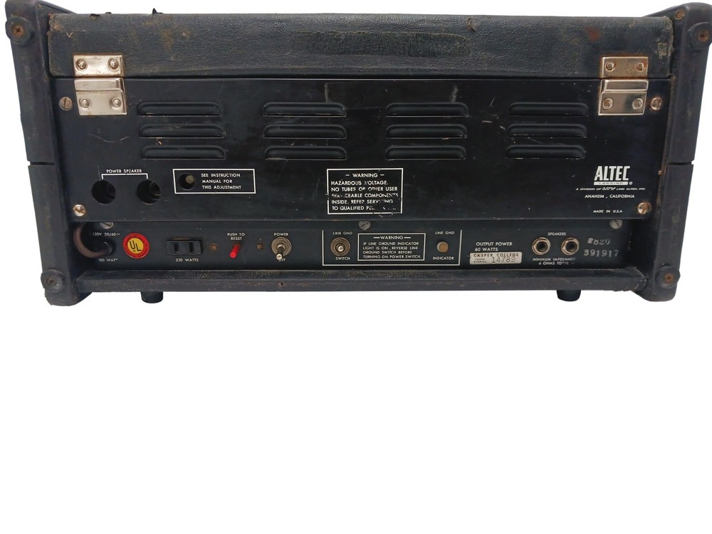 Vintage Altec Lansing 200 Solid State Control Console - READ DESCRIPTION