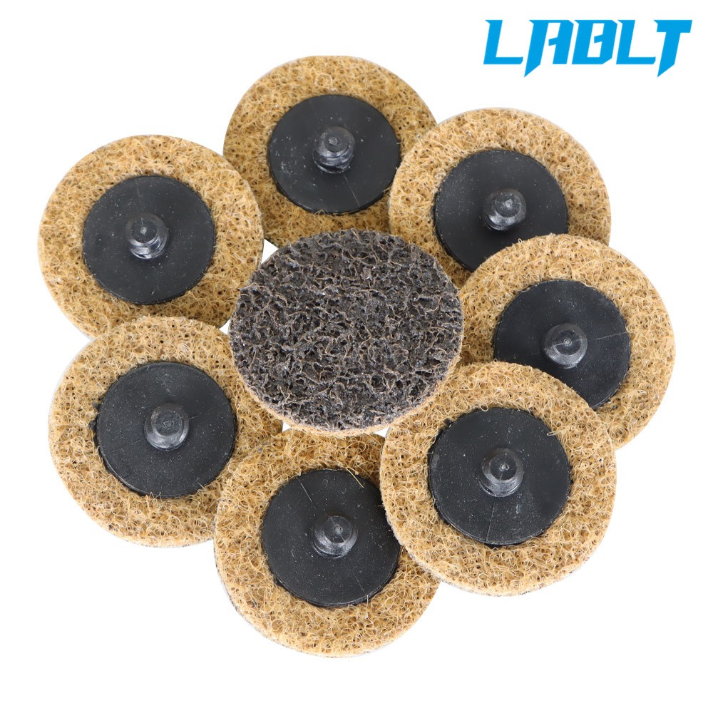 LABLT 50Pcs 2" Coarse Surface Conditioning Discs Lock Die Grinder Sanding Pads