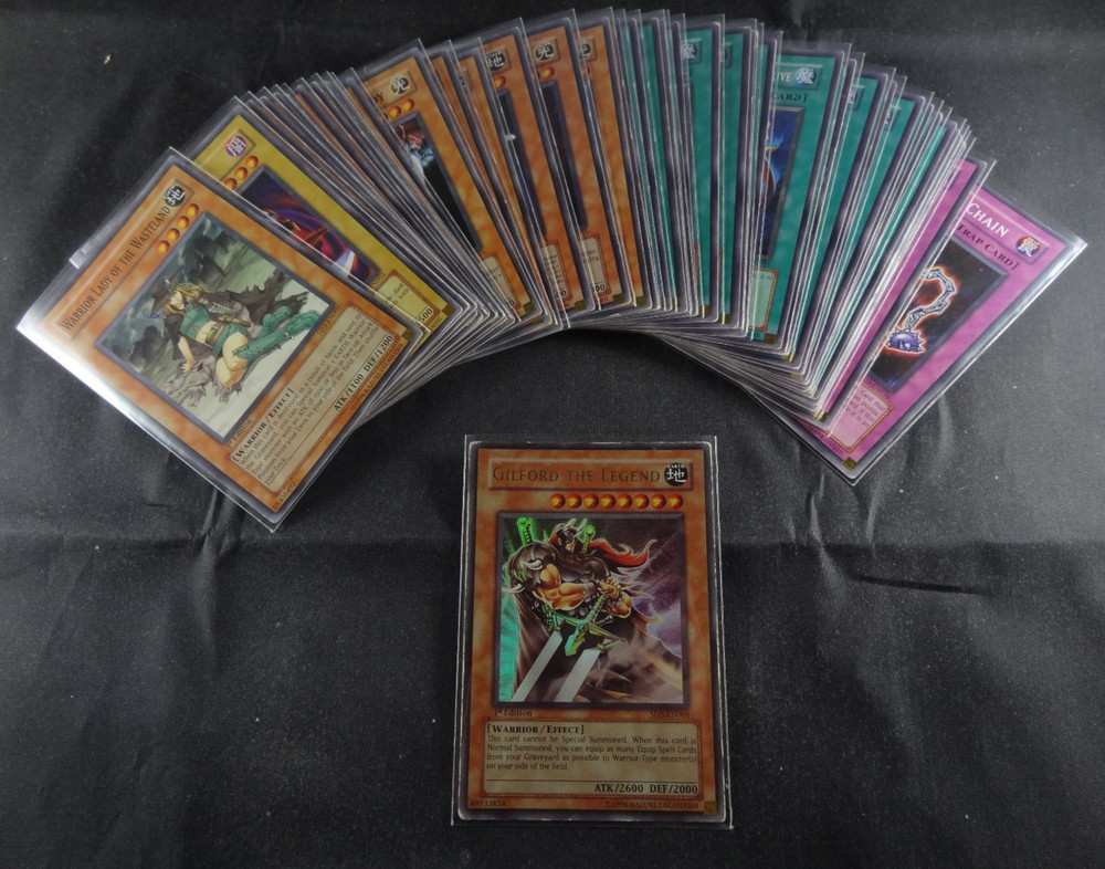 Structure Deck Warrior's Triumph COMPLETE - 1st Edition - SD5 - Yu-Gi-Oh