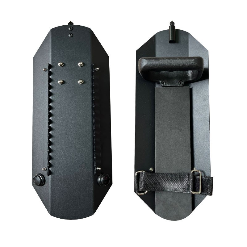 Security Small Arm Shield: Portable with Teeth & Lighting