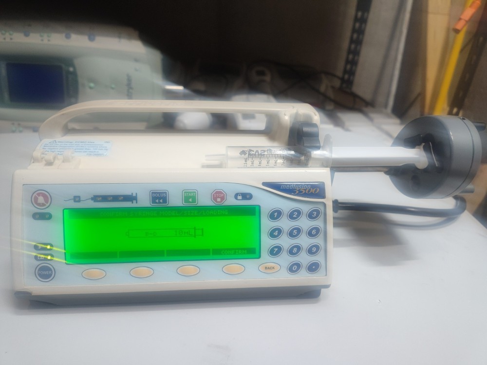 smiths medfusion 3500 infusion pump w/power cable