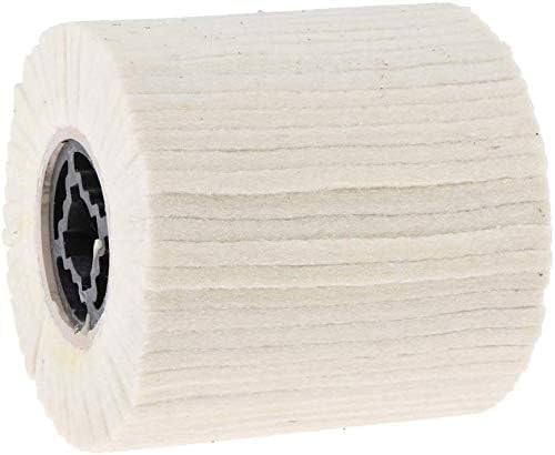 Wool Felt Wire Drawing Wheel Buffer Wheel Buffing Drum Mirror Burnishing Poli...