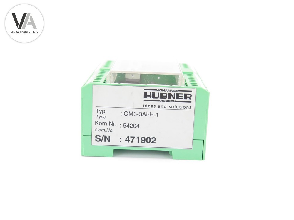 Hübner pulse distributor encoder pulse distribution OM33AiH1, OM 3-3Ai-H-1 / 54204