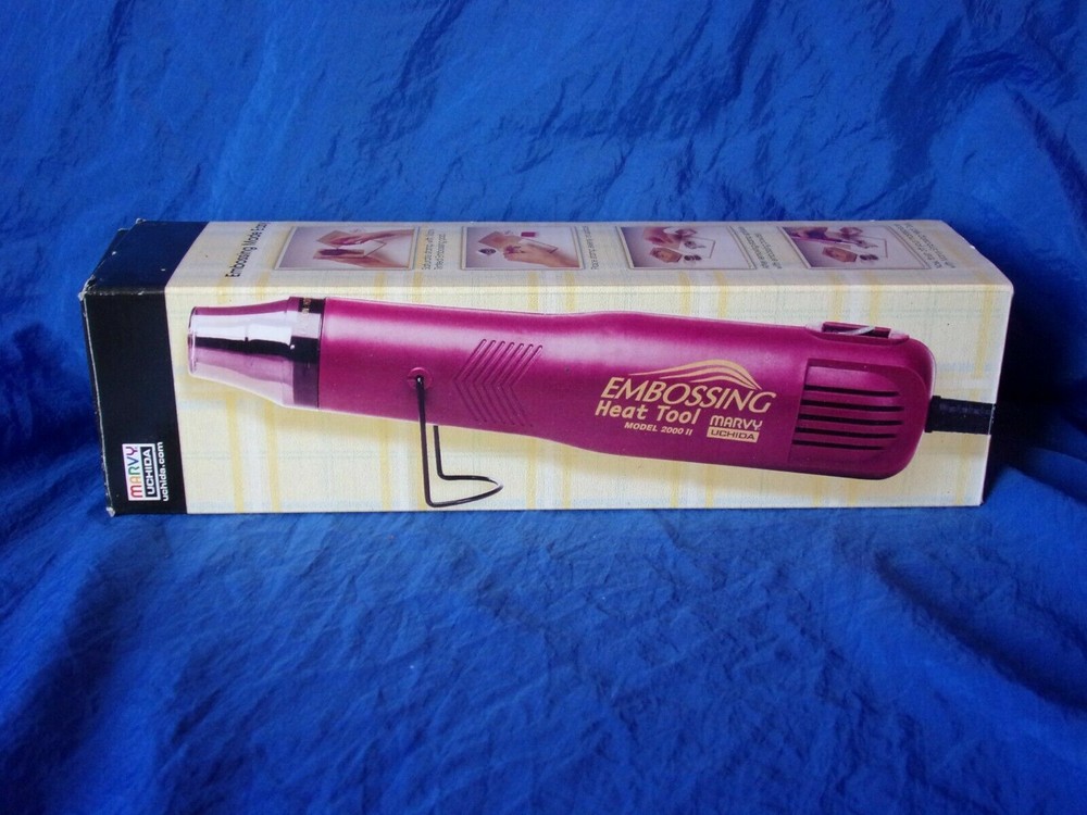 Marvy Uchida EMBOSSING HEAT TOOL Model 2000 II Tested & Working w/ Original Box