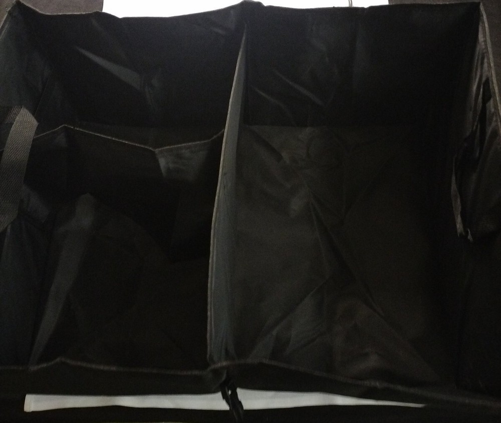 Black Car Boot Tidy. 50cm X 40cmx 25cm Deep