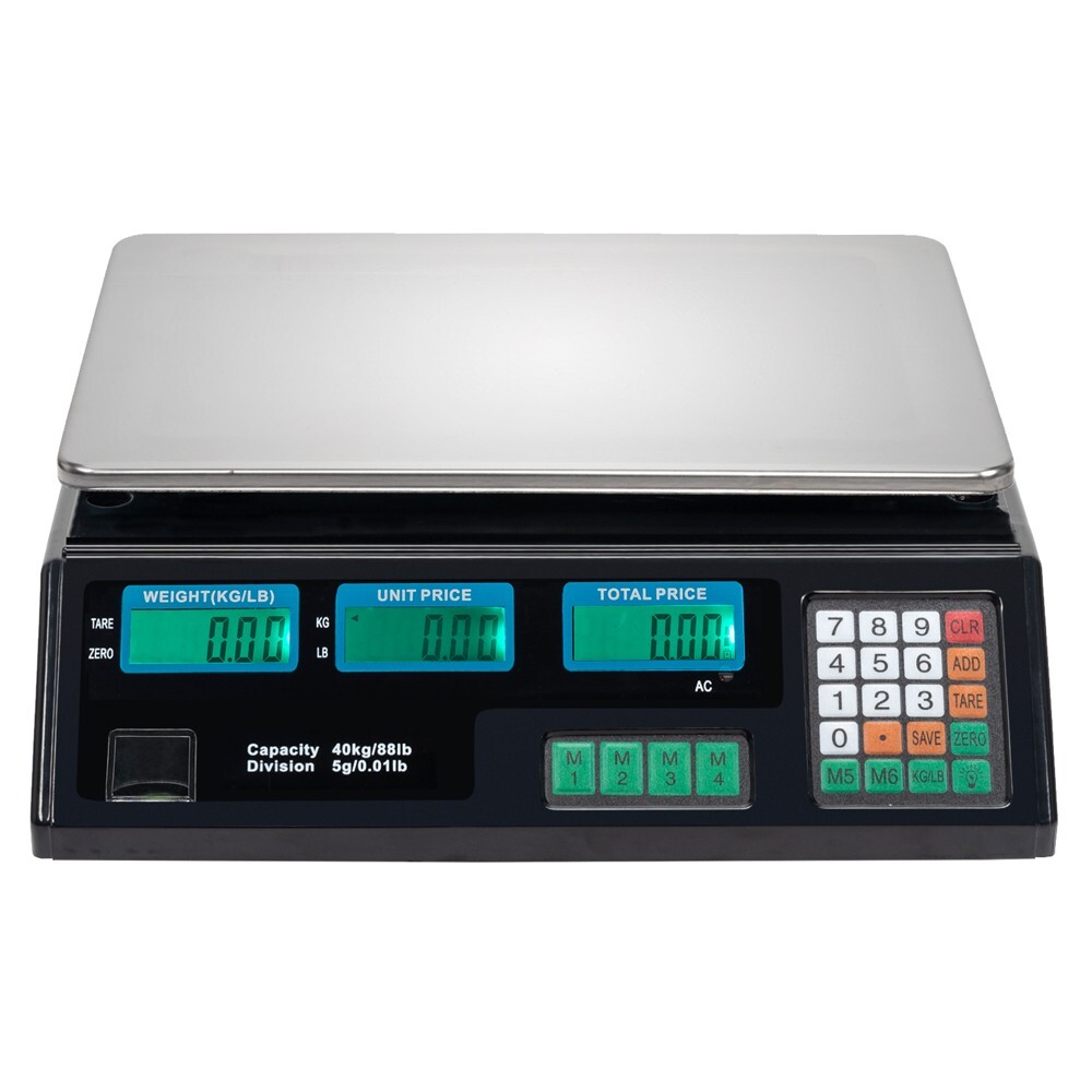 Digital Weight Scale Price Computing Machine Retail Count Multipurpose Kitchen