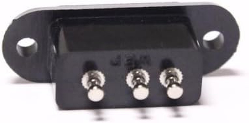 Ham Radio 3 Pin Power Cord Panel Jack