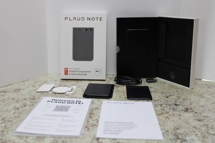 PRE-OWNED Plaud Note BLACK AI Voice Recorder SUBSCRIPTION PLAN NOT INCLUDED