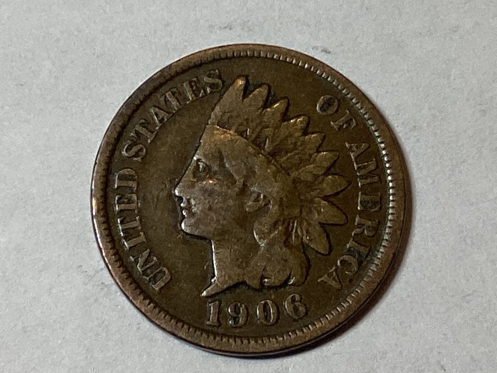 1906 INDIAN HEAD PENNY