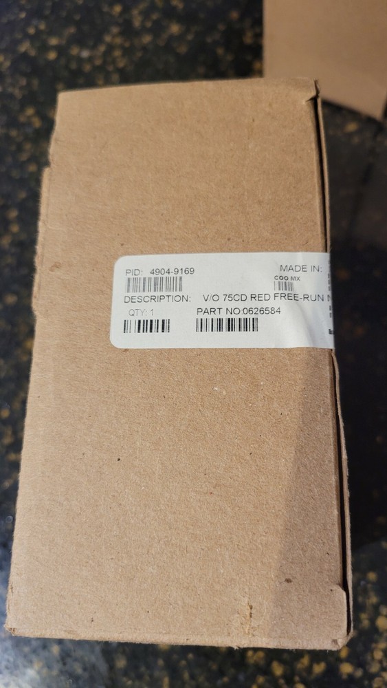 (NEW) SIMPLEX 4904-9169 - STROBE 75CD -RED