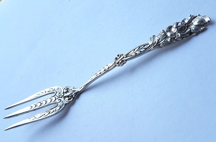 Service fork / fork, 800 silver K874