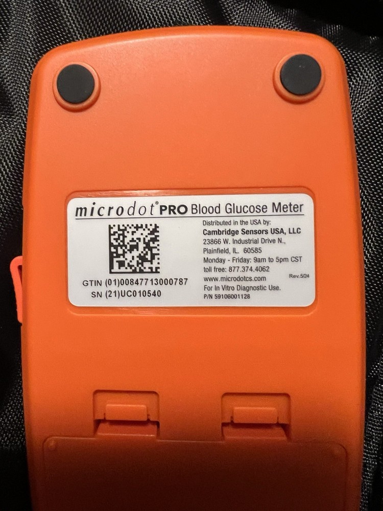 Microdot Pro Glucometer