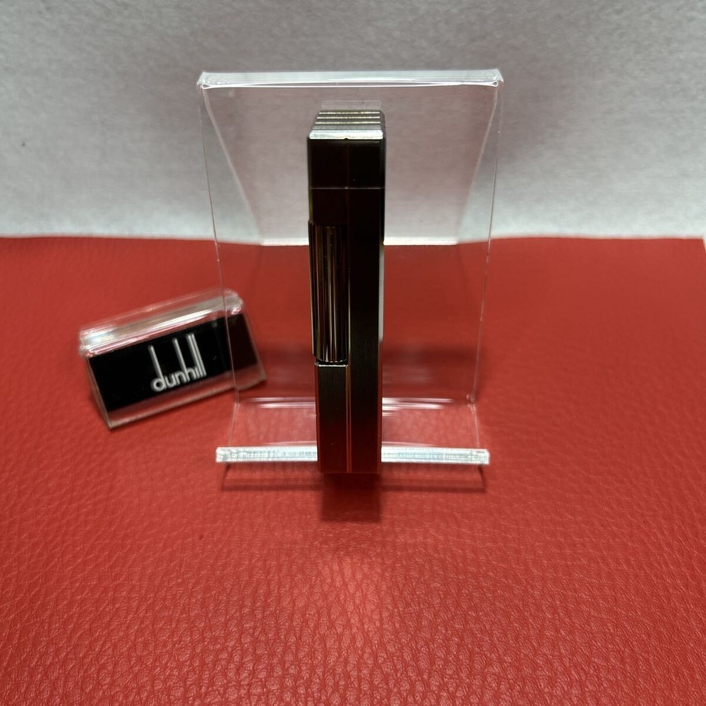 Overhauled Dunhill Rollagas lighter Silver Gold d mark without box
