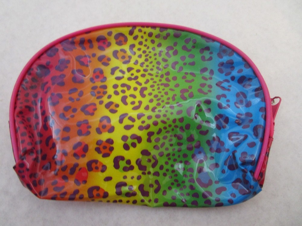Lisa Frank Plastic Leopard Pencil Pouch