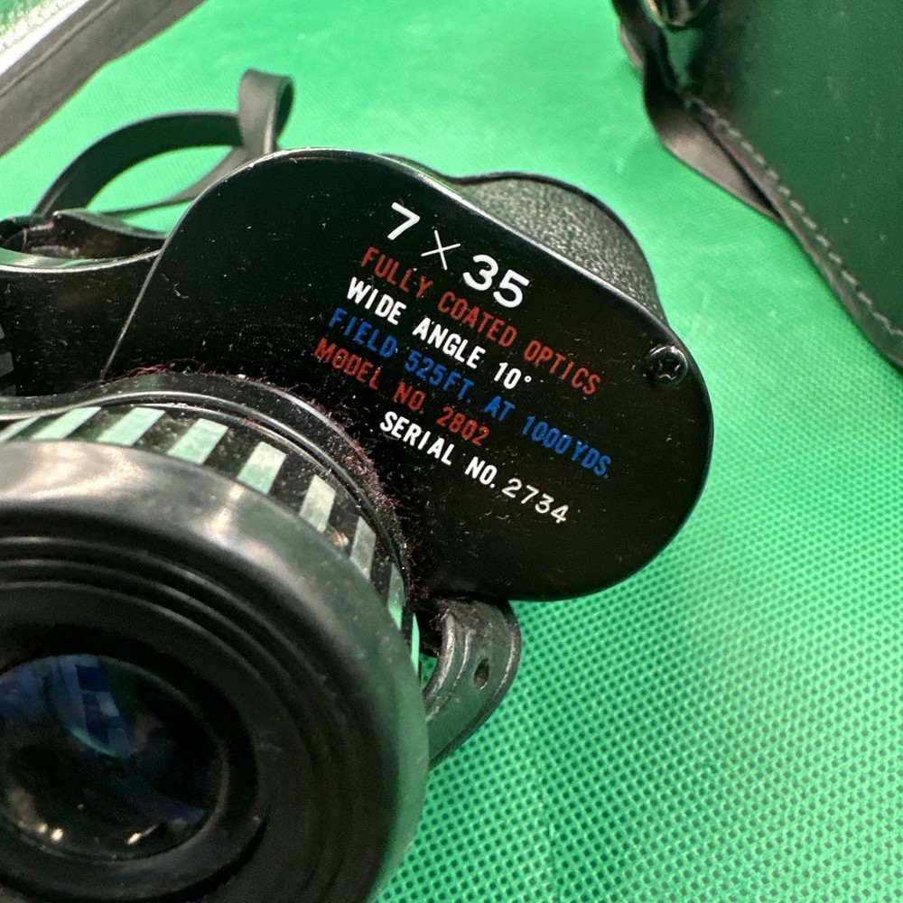 #N78- Taylor. JB 133. Binocular 7x35 With Case