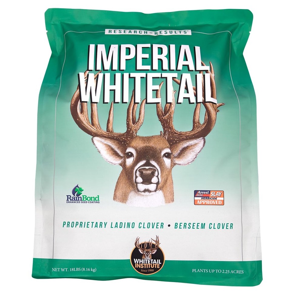Whitetail Institute Imperial Clover Deer Food Plot Seed - Spring/Fall Planting