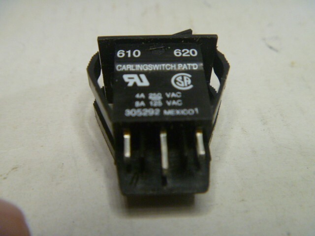 TEN-TEC Switch Rocker DPDT, New.