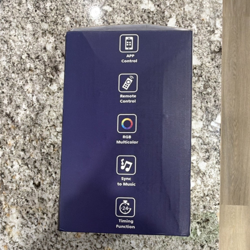 LED BLE RGB Multicolor 500FT Outdoor String Light App & Remote Control