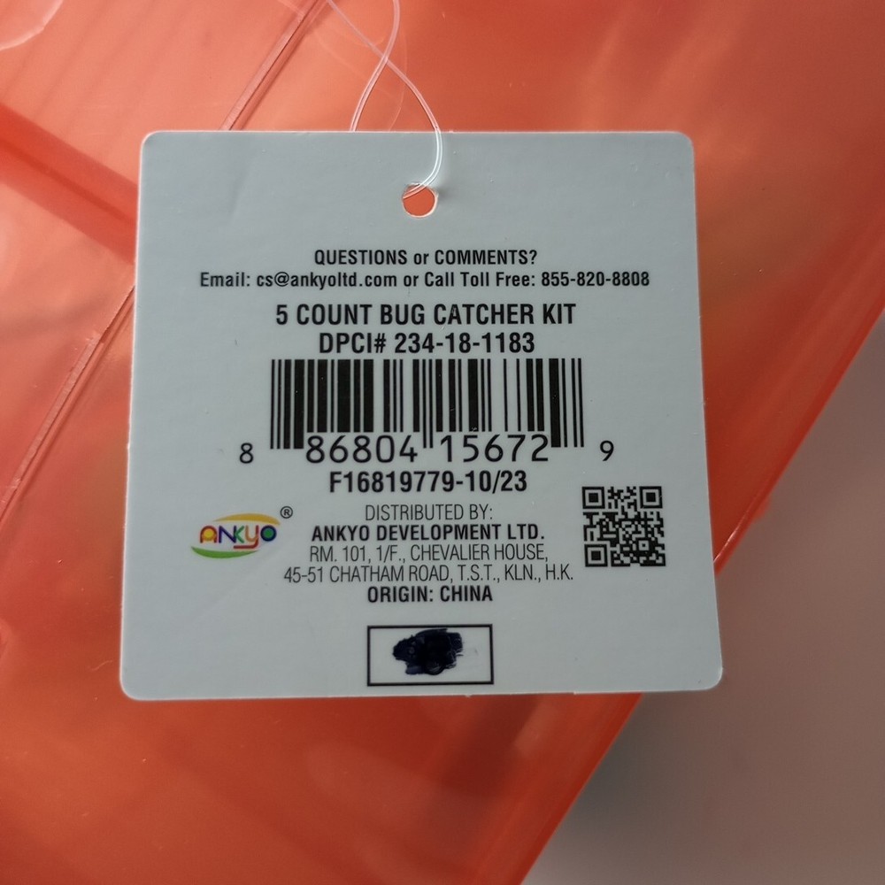 Target Red Trailer Bug Catcher Kit 5 Piece Toy Set