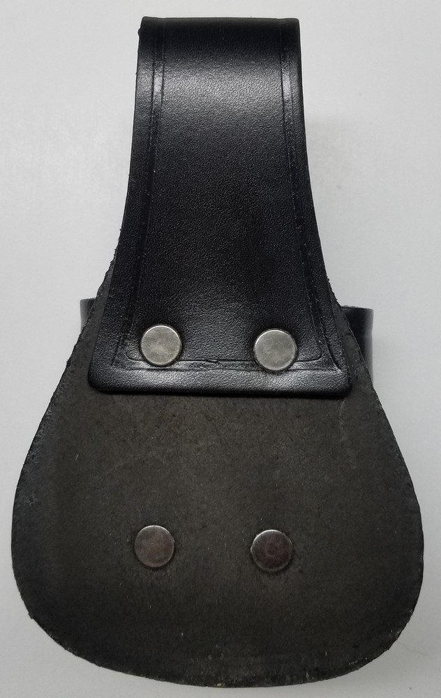 Leather Industrial Flashlight Holder (or for other tools) "D" cell flashlights