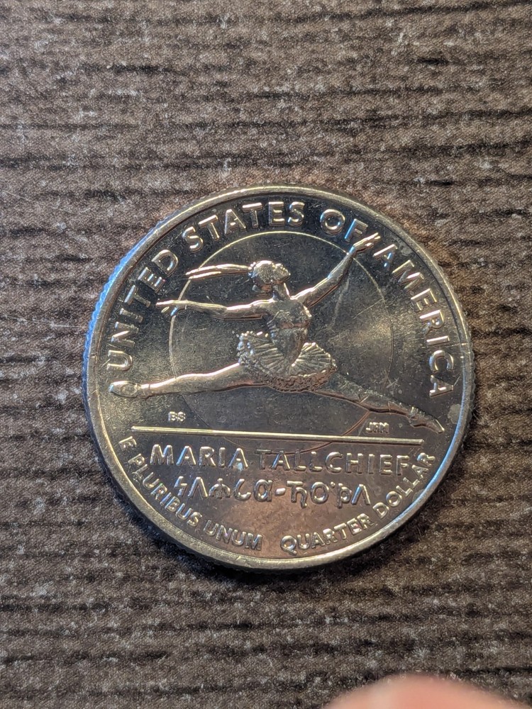 2023-P Maria Tallchief Quarter Multiple Errors
