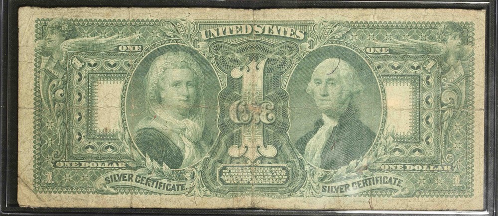 1896 $1 Silver Certificate Education Note FR#224
