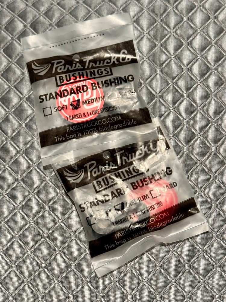 Paris Standard Bushing Pack Medium Barrel/Cone 90a Black (2) sets