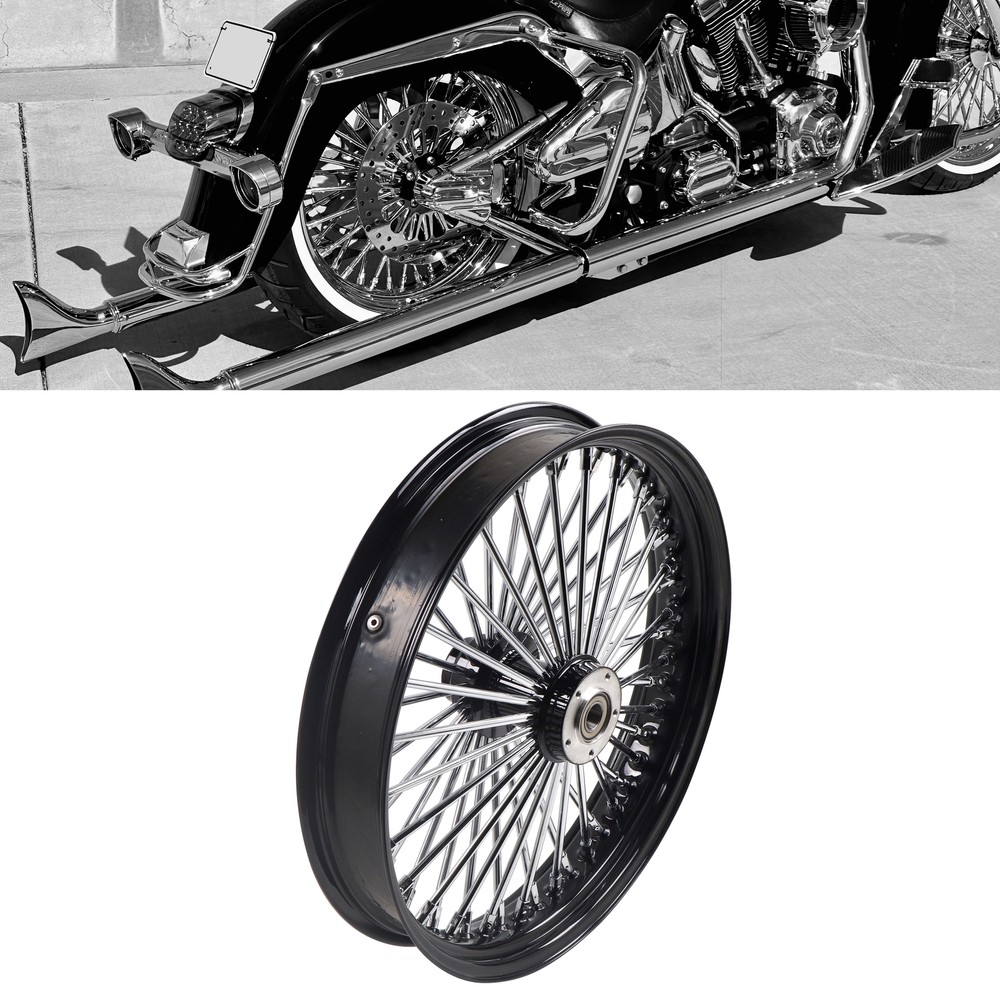 21'' Single Disc Front Wheel for 2008-UP Harley Dyna &Softail Slim