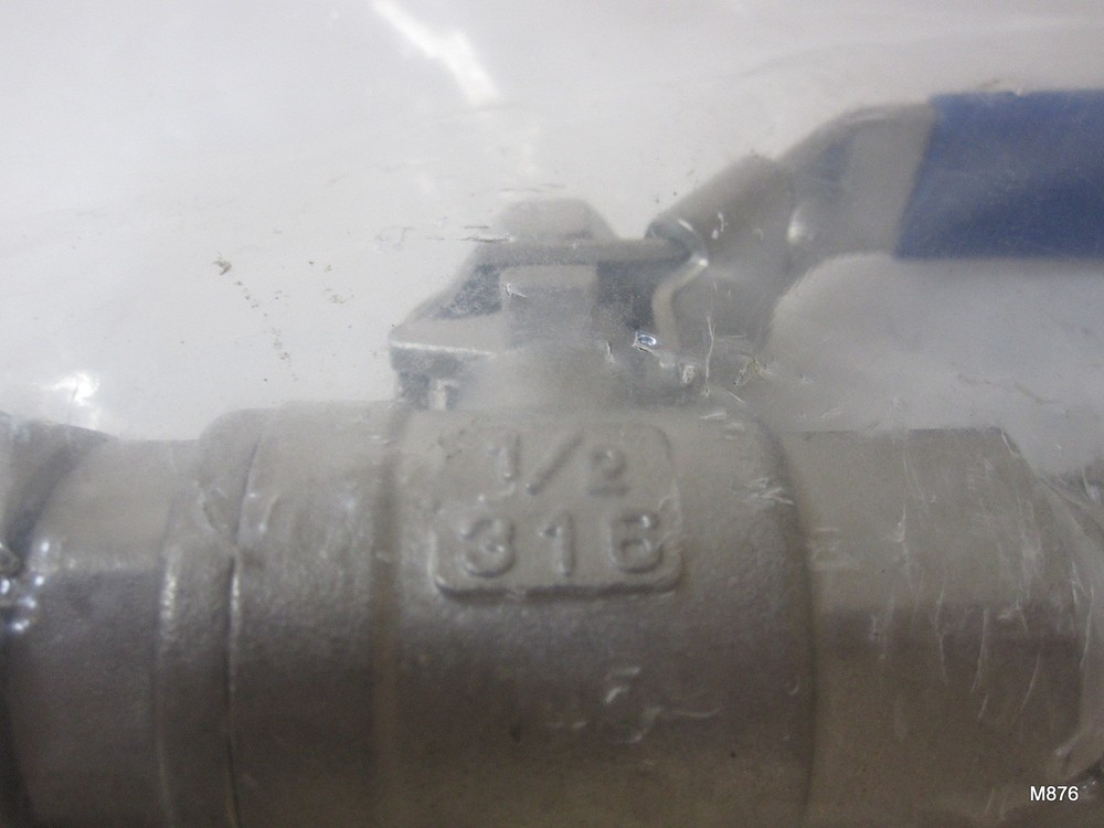 1/2 Inch Weldless Ball Valve Stainless Steel 304 Bulkhead For Home Brew