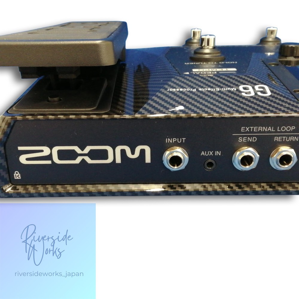 ZOOM G6 Multi-Effects Processor Guitar Pedal