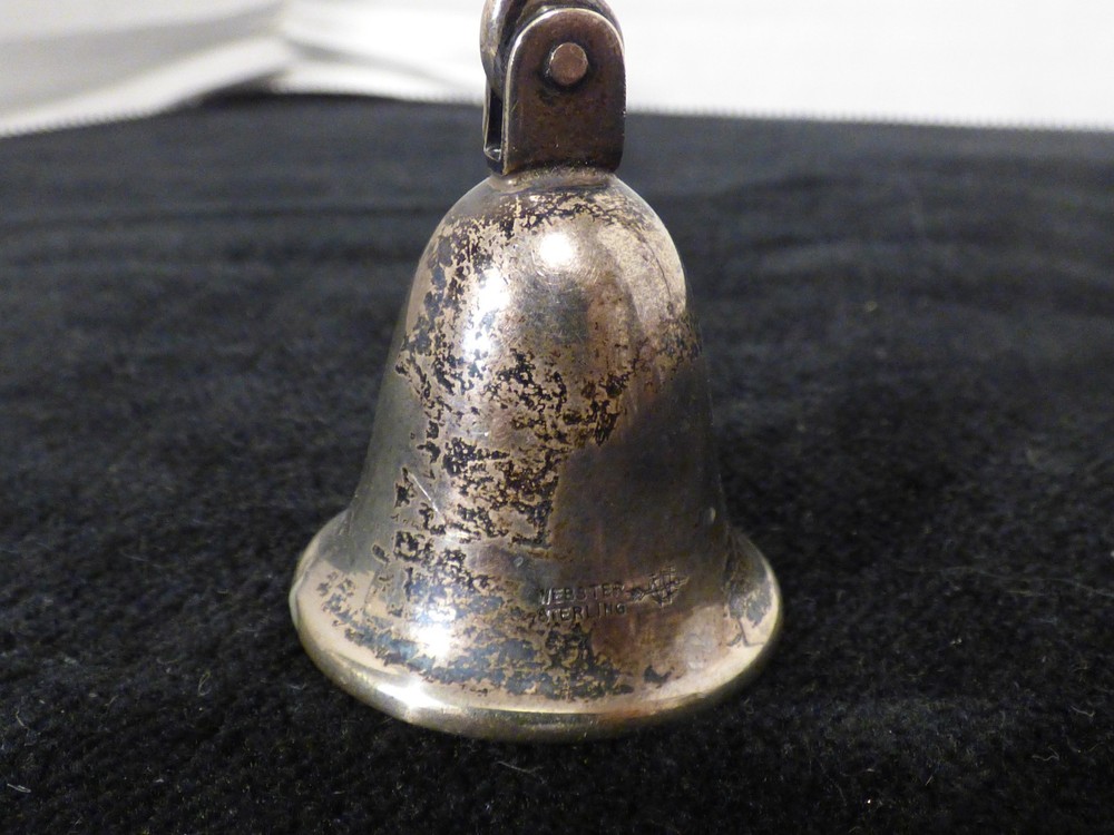 Antique Vintage Silver Webster Candle Snuffer Jointed Hinged Bendable