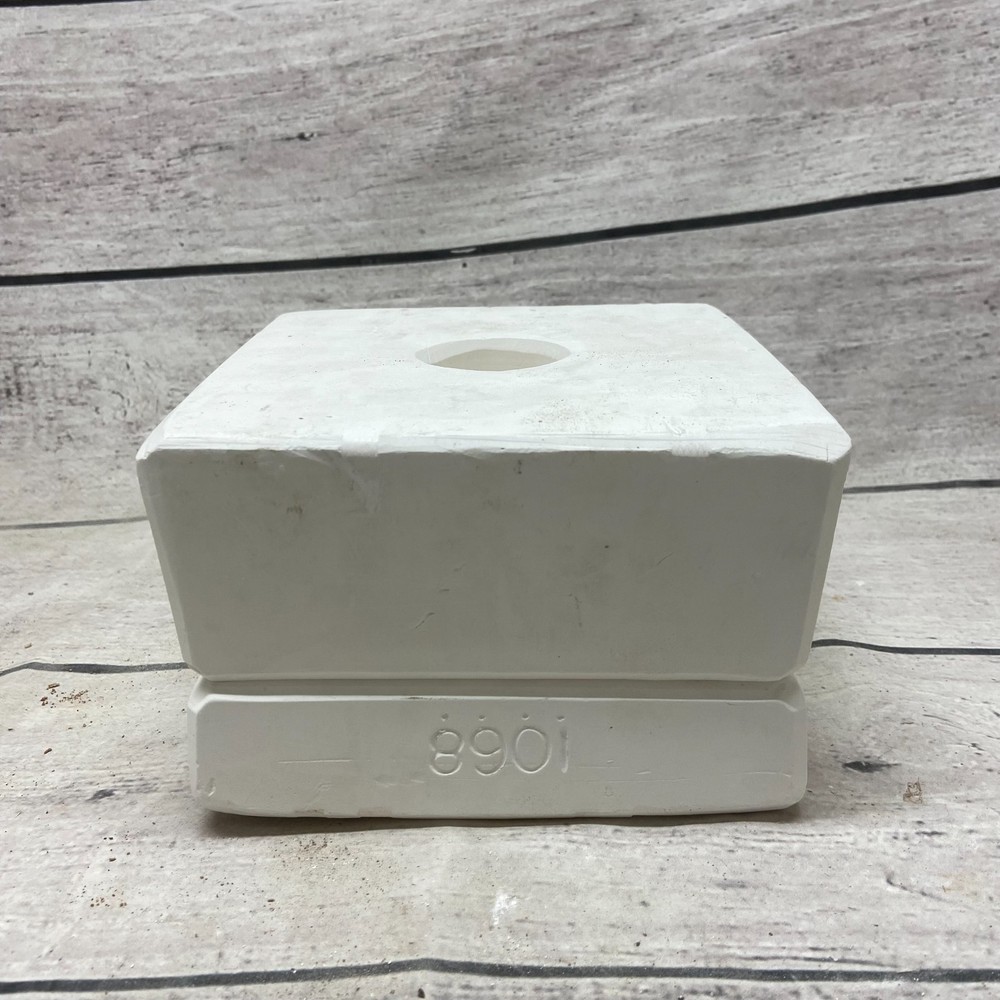 Vintage 1995 Boothe Mold Ceramic Casting Mold Plain Dip Insert #1068