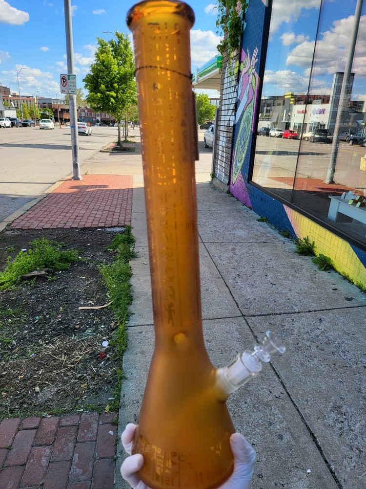 14" inch Glass Water Pipe Bong Beaker Style