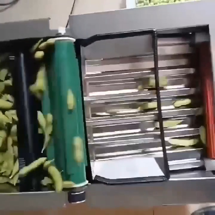 Automatic bean peeler with automatic feeding Soybean Green Peas Peeling Machine