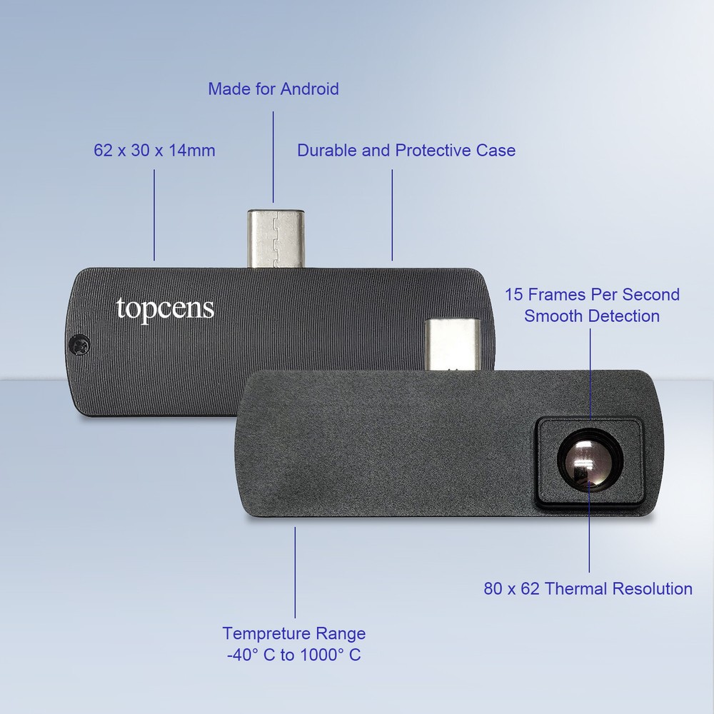 Infrared Thermal Imaging Camera IR Imager USB Type-C for Android Mobile Phone
