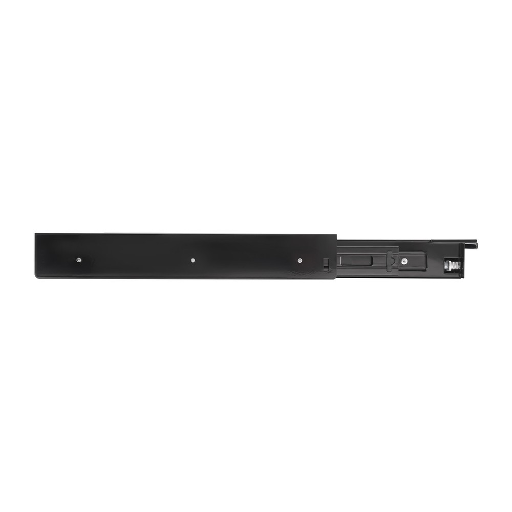 Space Saving Pull Out Sliding Drawer Desk Storage Organizer 14-inch Black W/ Key