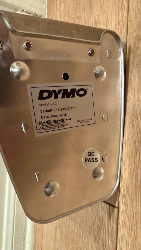 DYMO Model Y50 Tabletop Shipping Postal Mail Scale - 50 lb limit