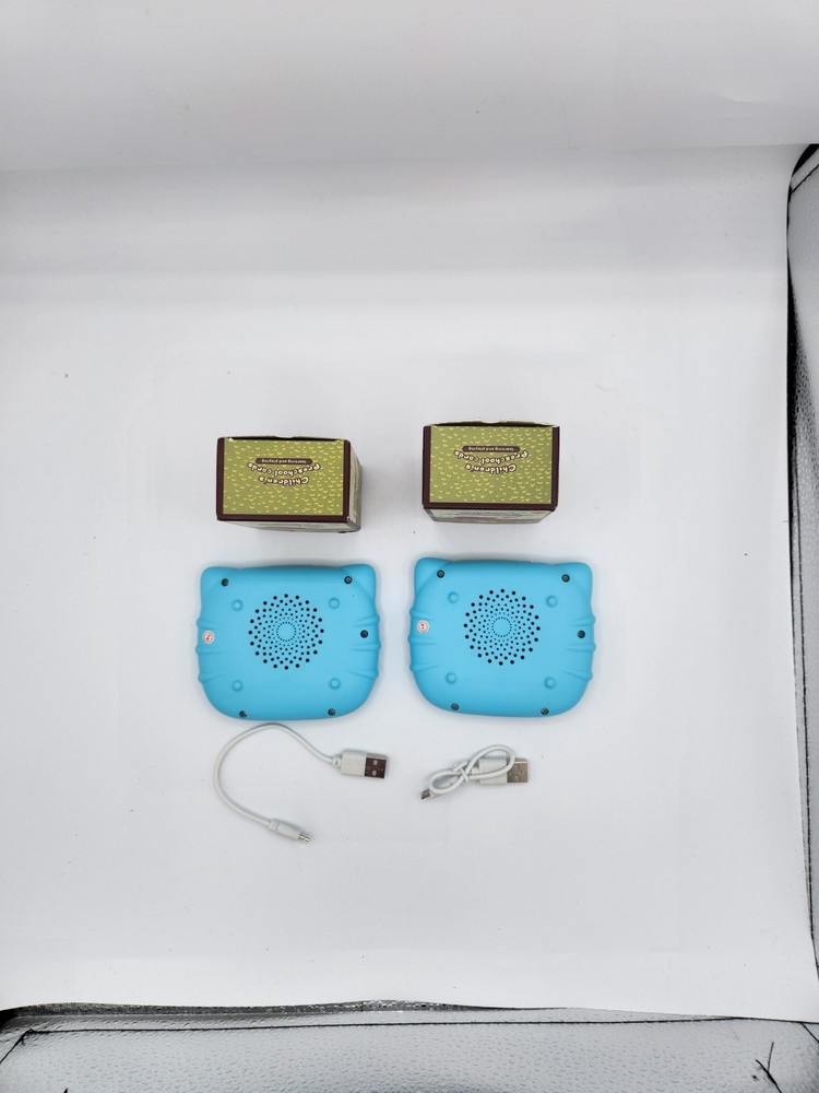 2 Early Education Speech Therapy Card Reader Vocabulary Development Device