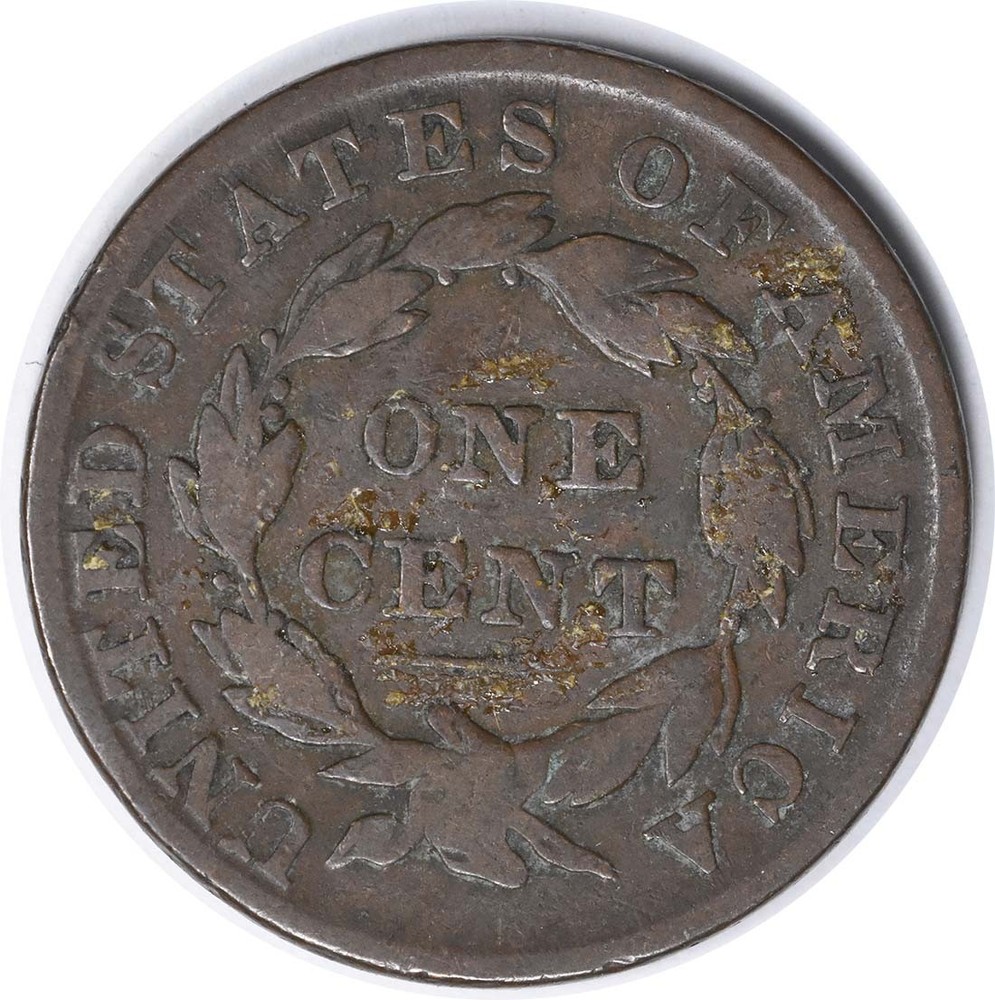 1829 Large Cent Medium Letter N-5 VG Uncertified #332