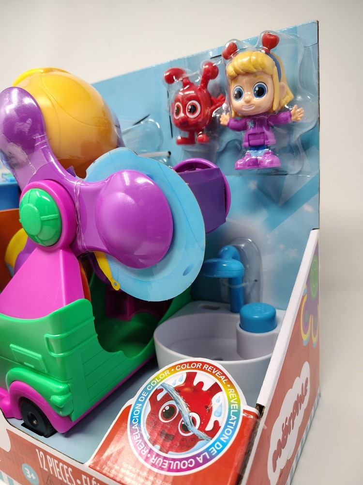 Morphle Magic Pet Mobile Playset – 12 Piece Set w/ Figures – Moonbug – NEW