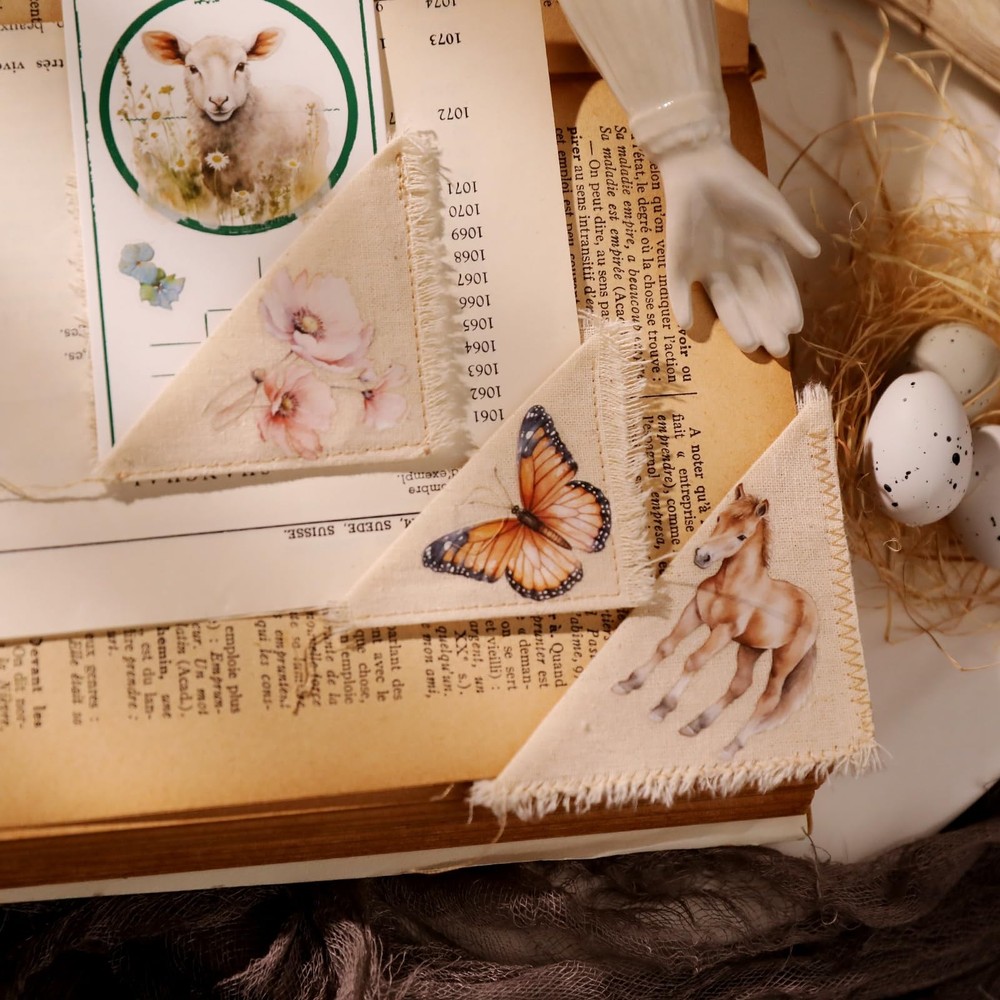 Spring Easter Crafts Rub On Transfers Sticker Larger 3 sheets, Multicolor