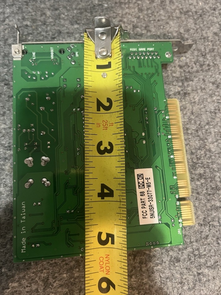 Combo 2000 Internal 56k Bps Modem And Sound New